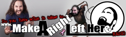 Make A Right Left Here small banner